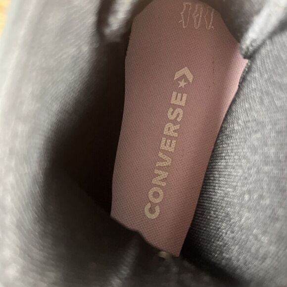 Converse Mens Size US 12 All Star 70 High Premium Black Suede Lace Up Sneakers - Picture 7 of 10